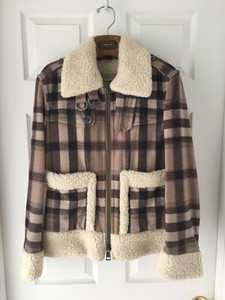 warehouse black denim jacket