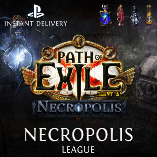 Unique Flasks - Path Of Exile Necropolis League POE - PS4 PS5 - Picture 1 of 1