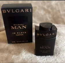 Image of Bvlgari Man In Black Eau De Parfum EDP Perfume 5ml Travel Size New In Box 🖤