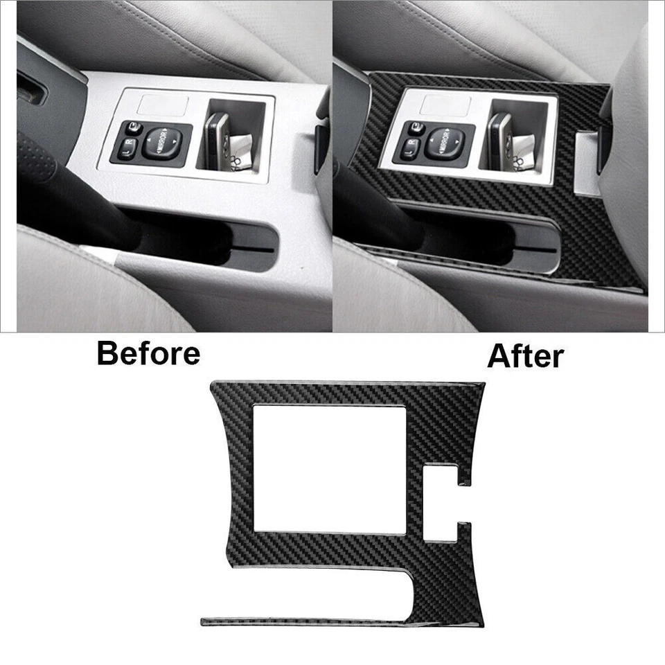 Juego completo de cubierta interior de fibra de carbono de 14 piezas para Toyota RAV4 2006-2012 Foto 4 de 4