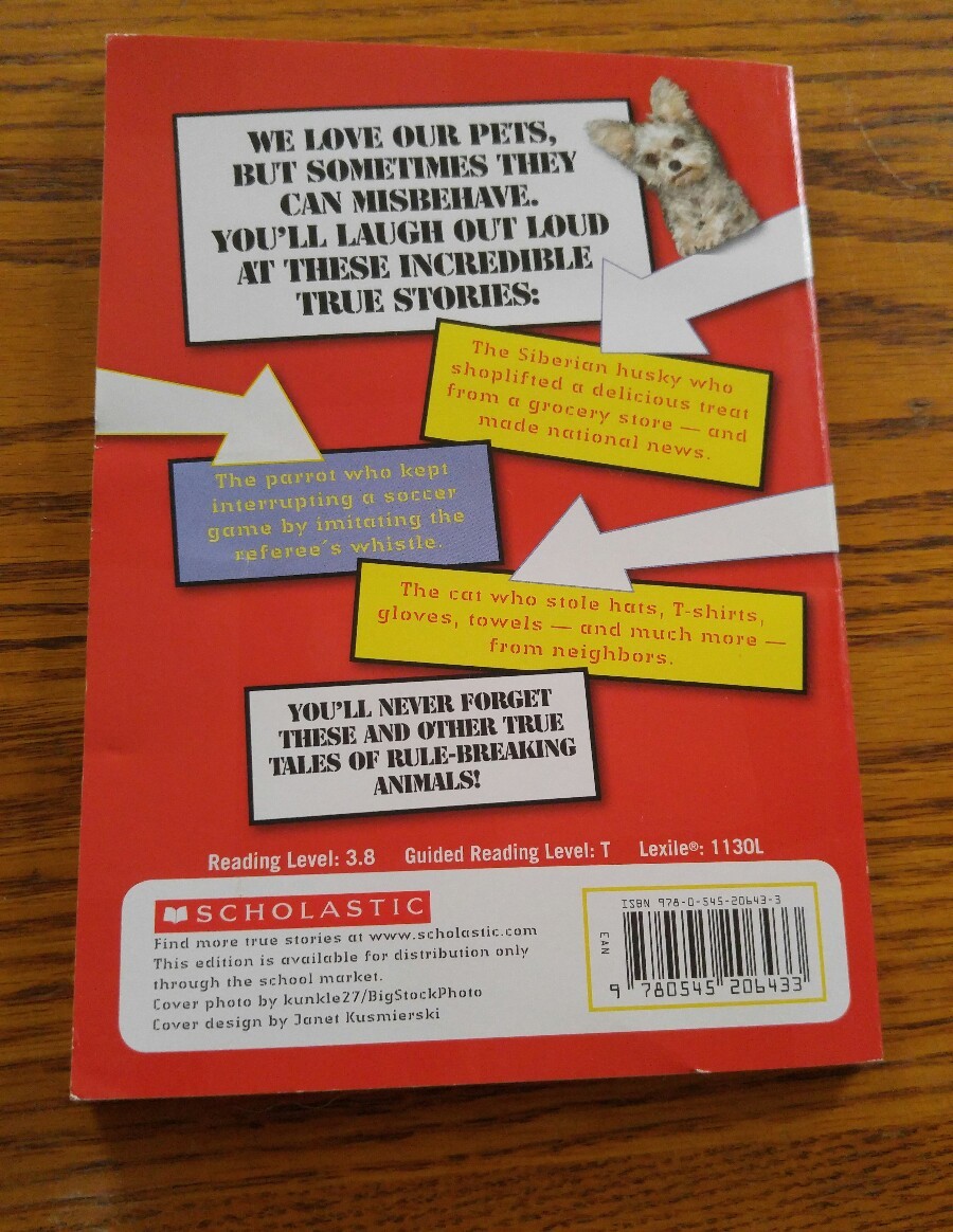000 Bad Pets True Tales of Misbehaving Animals PAperback Book Allan ...