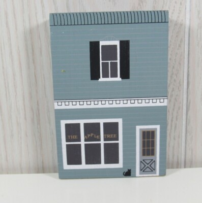 The Cats Meow wooden village The Apple Tree Gift Store Grand Rapids OH