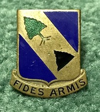 Original WWII Pin Back AAF Army Air Force 74th Observation Group DI Pin Meyer