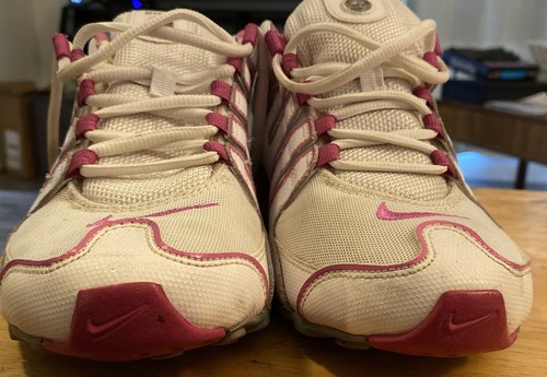 Scarpe Nike Shox 2013 vintage donna taglia 9 bianco/argento/rosa - Foto 6 di 8