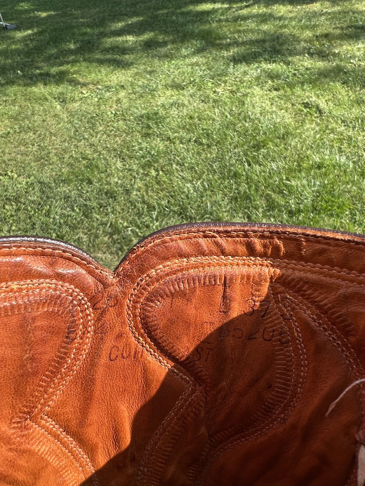 Acme 11D Tan Roughout Men’s Vintage Cowboy Boots eBay