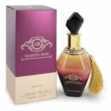 RIIFFS MAJESTIC ROSE EAU DE PARFUM SPRAY FOR WOMEN 3.4 Oz / 100 ml BRAND NEW!!!