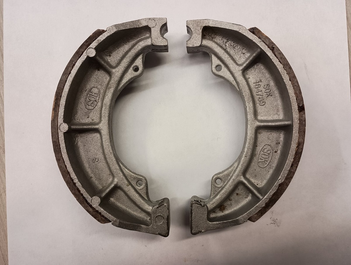 NOS New Lemans Brake Shoes 1974-2009 Kawasaki KLT KDX KX KE KL OEM