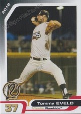 2018 Visalia Rawhide Tommy Eveld RC Rookie Arizona Diamondbacks