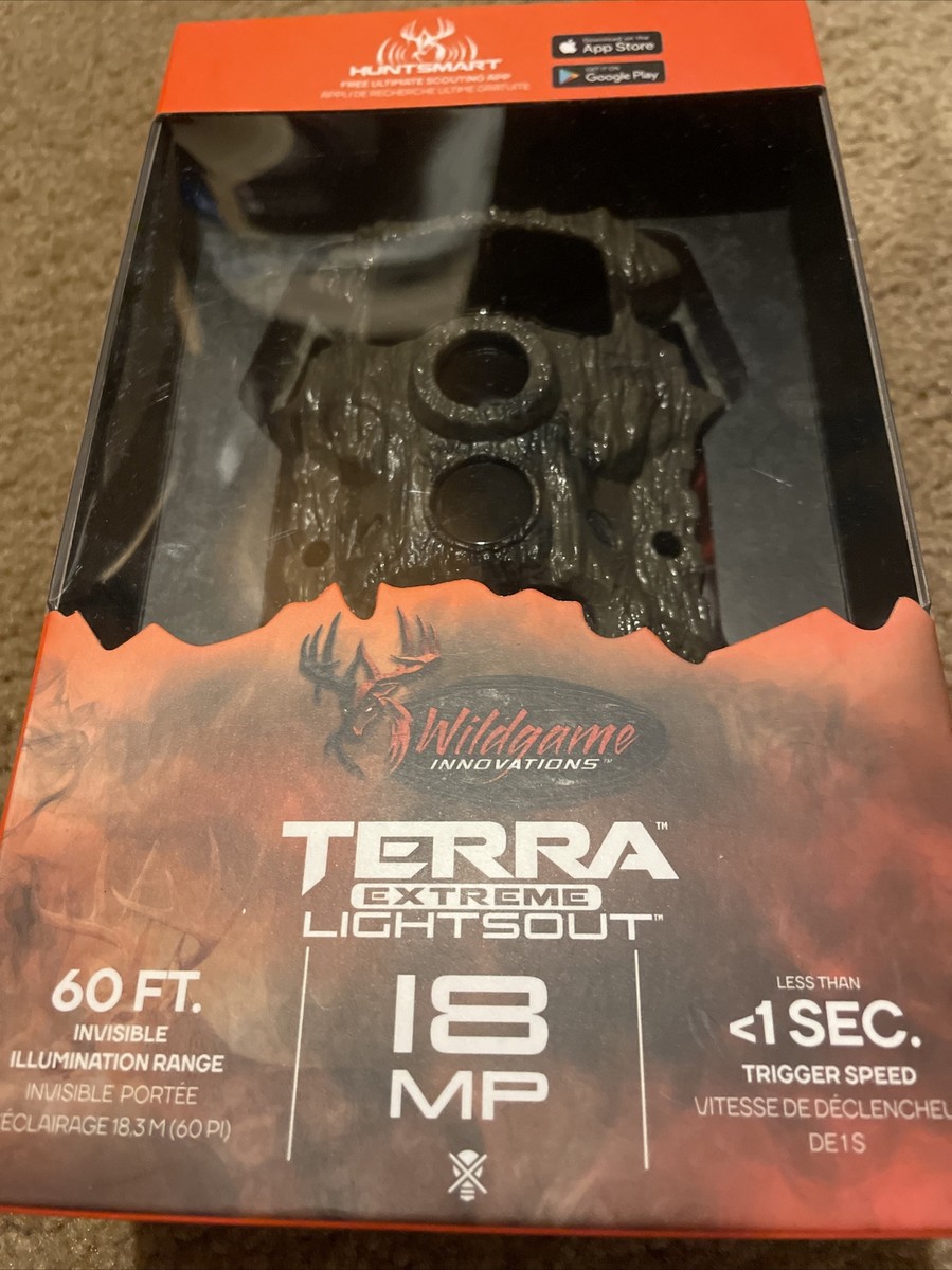 Wildgame Innovations Terra Extreme 18MP IR Trail Camera TX18B8W-21 New  Sealed