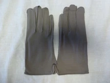 Gray Dress Gloves Military Nylon Parade Band Waiter Formal Sz 9 New