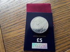 MUSIC LEGENDS  UK 2020 DAVID BOWIE £5 COIN CERTIFIED BRILLIANT UNCIRCULATED