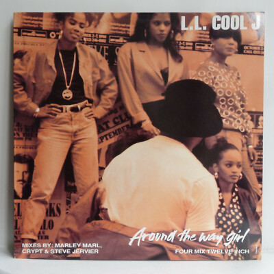 LL Cool J - 12'' Vinyl x 5. Mama Said Knock, Around Way Girl, Jingling Baby, Boom