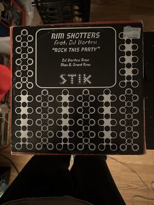 Rim Shotters Featuring Dj Vortex  Rock This Party  Vinyl STK105 Stik Records