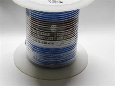 100ft Alpha Wire 3071 Blue 22AWG (7/30) AWM 1015 105C 600V VW-1 Hook-Up Wire NEW