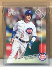 2017 TOPPS NOW ROAD TO OPENING DAY #OD-310 ALBERT ALMORA JR. CHICAGO CUBS /986