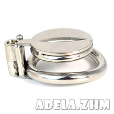 Stainless Steel Male Chastity Device Pocket-Size Cage Men Metal Lock Belt