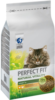6kg Perfect Fit Katzenfutter Trockenfutter Natural Vitality 1+  Huhn & Truthahn
