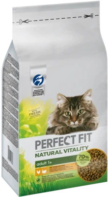 6kg Perfect Fit Katzenfutter Trockenfutter Natural Vitality 1+ Huhn & Truthahn
