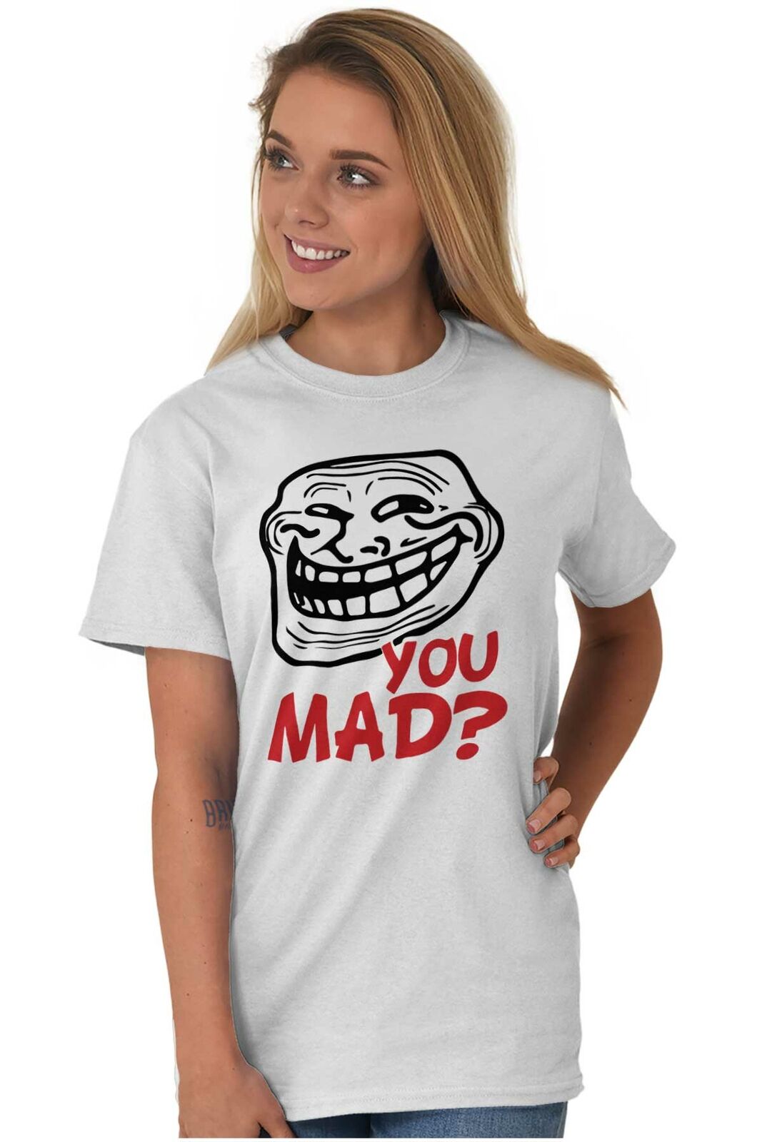 Sad Troll Face Meme Source the Voices Told Meme T-shirt 