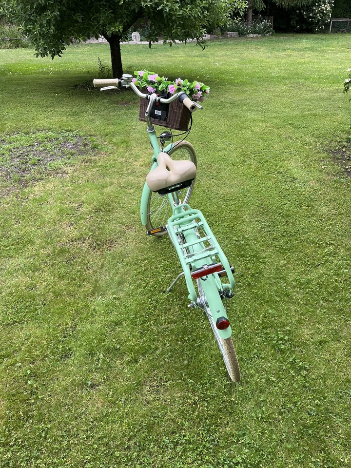 Neuwertig!: Pegasus Piazza Tour City Bike 28 Zoll Damenfahhrad in schönem Minze - Bild 4 von 4