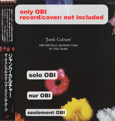 ORCHESTRAL MANOEUVRES IN THE DARK Junk Culture Japan ( VIL