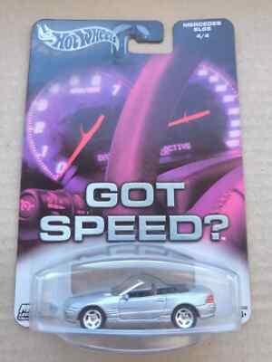 HOT WHEELS 2003 HW GOT SPEED? MERCEDES SL55 GRAY SILVER 4/4 | eBay