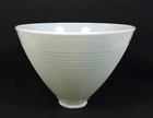 Vtg 8" Lamp Shade Waffle Design White Corning Milk Glass Light Part 2 1/4 Fitter