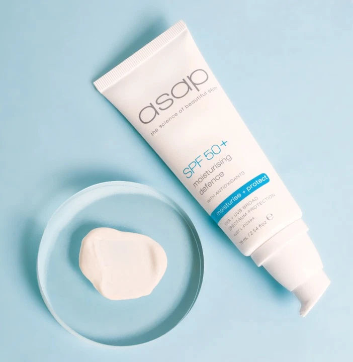 NEW ASAP moisturising defence SPF 50+ UVA UVB 75ml Moisturiser & Primer - image 4 of 4