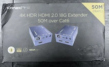 NEW KanexPro 50M 4K 18Gbps HDMI Extender EXT-50M18G