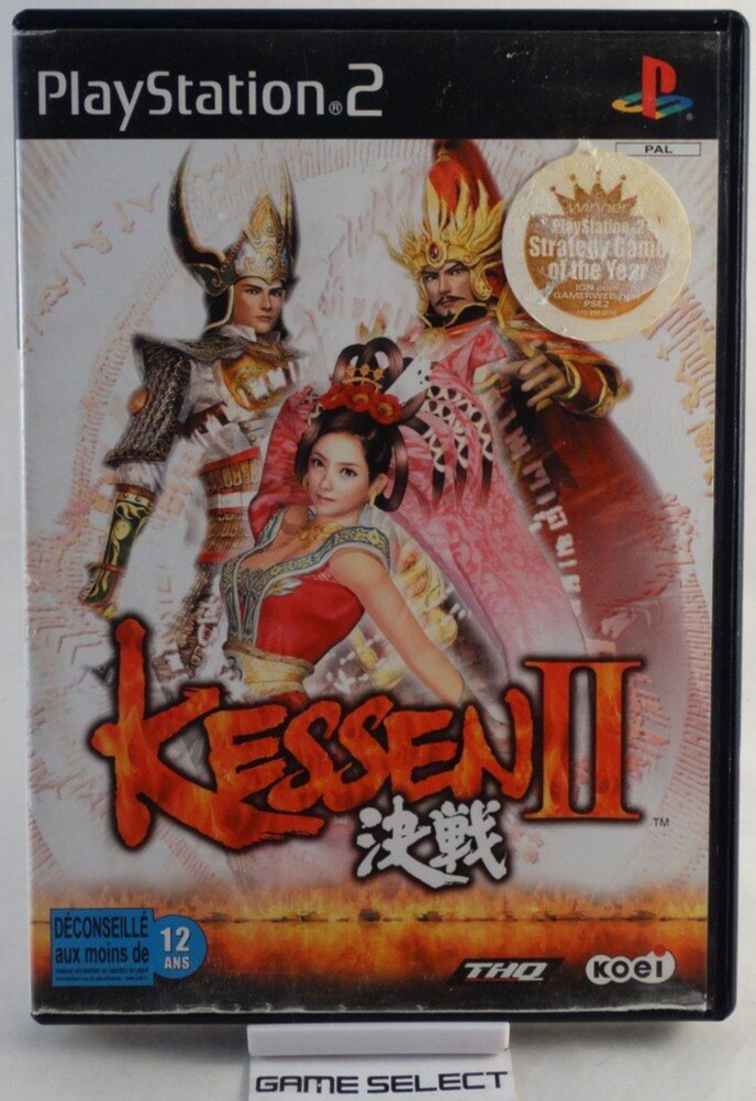 Kessen II 2 sony ps2 playstation 2 pal Eu Eur Original Complète