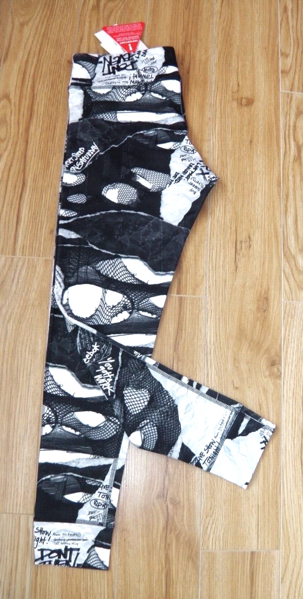 BNWT WOMENS REEBOK LEGGINGS MEDIUM 12 14 GYM RUNNING YOGA CROSSFIT TOP JOGGERS