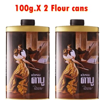 2X 100g. TABU Talkumpuder Body Classic Vintage Parfum Dana Paris New York