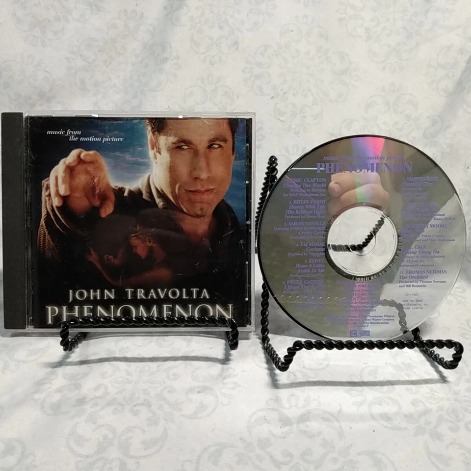 PHENOMENON Motion Picture Soundtrack CD Eric Clapton Peter Gabriel Foto 2 de 3