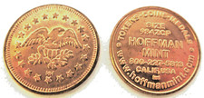 Hoffman Mint California Coin Tokens Lot of 85 Pieces. 25mm