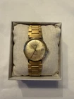Vintage 1960s Omega Seamaster De Ville Automatic Gold Dial on Gold Plated Case