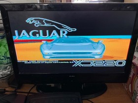 Jaguar XJ220 sega mega cd game boxed complete with manual