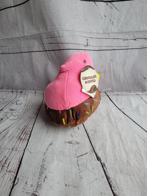 Peeps 9inch Pink Plush Peep Chocolate Scented with Sprinkles New Easter