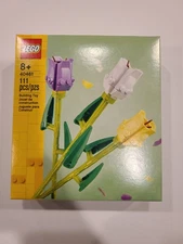Retired LEGO 40461 Tulips – New Sealed Flower Set Seasonal Botanical Gift