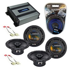 Saturn Sl1sl2sport Coupe 1991-1999 Oem Speaker Upgrade Harmony Ha-a400.4 Amp