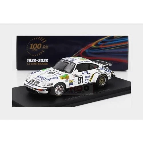 1:43 SPARK Porsche 930 #91 24H Le Mans 1983 Yvon Lemerle Nurkenberg S9856 MMC Foto 2 de 2