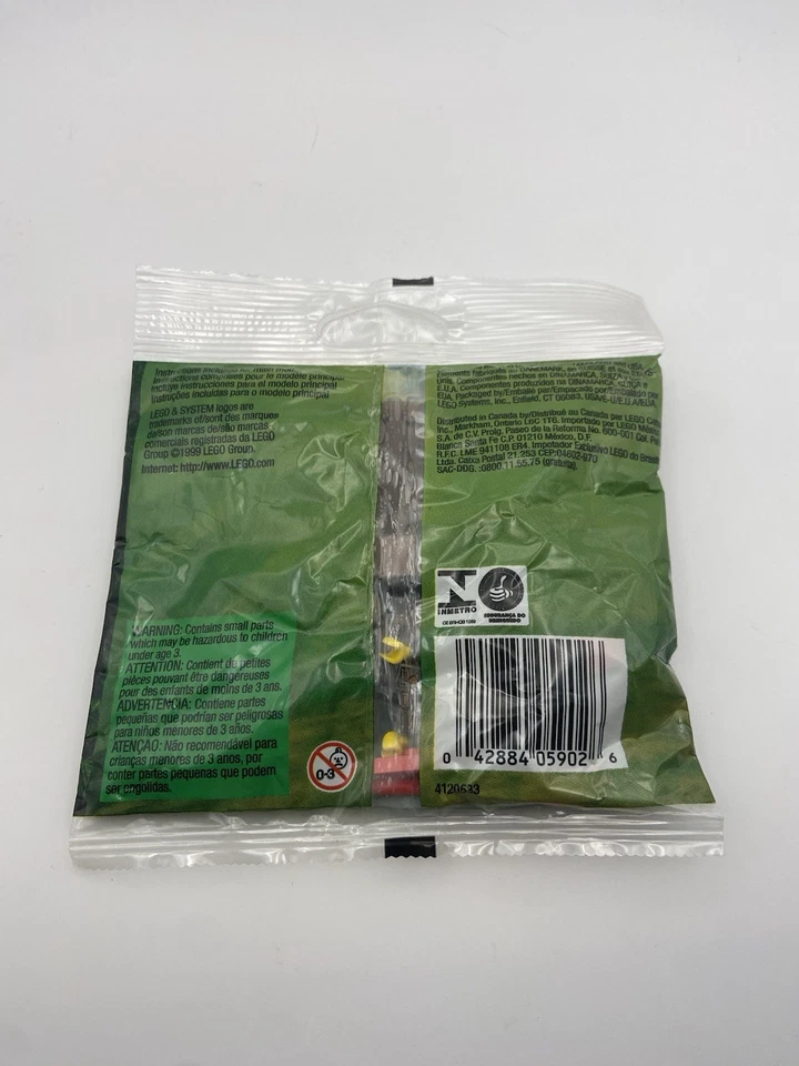 NISB VTG 1999 LEGO System Adventurers 5902 SEALED POLYBAG - Image 2 of 2