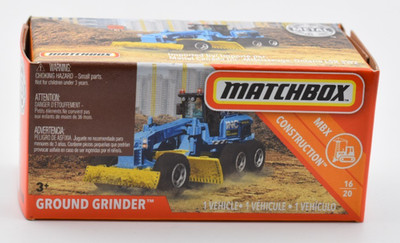Matchbox Superfast Ground Grinder. 39/2019. Power Grabs. Box & Modell