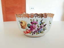 FRANZISKA HIRSCH - DRESDEN - “DEUTSCHE BLUMEN” - SUGAR BOWL - 1893-1896 MARK