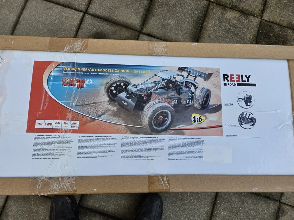 Reely Carbon Fighter III 1:6 RC Modellauto Benzin Buggy 2WD 2.4GHz - Bild 2 von 4