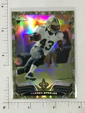 2013 Topps Chrome Camo Refractor #d /499 Darren Sproles #57 Saints