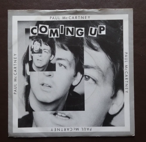 4 Paul McCartney 'COMING UP' 7" UK vinyl Parlophone single 1980 1st press EX/VG+