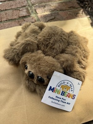 Build a Bear Jumping Spider 7 inch MINI Beans Halloween Stuffed Plush Toy Animal