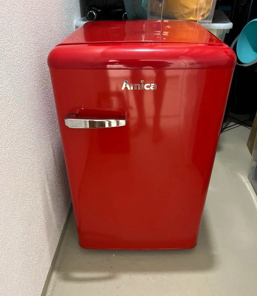 Amica Kühl-Gefrierkombination retro