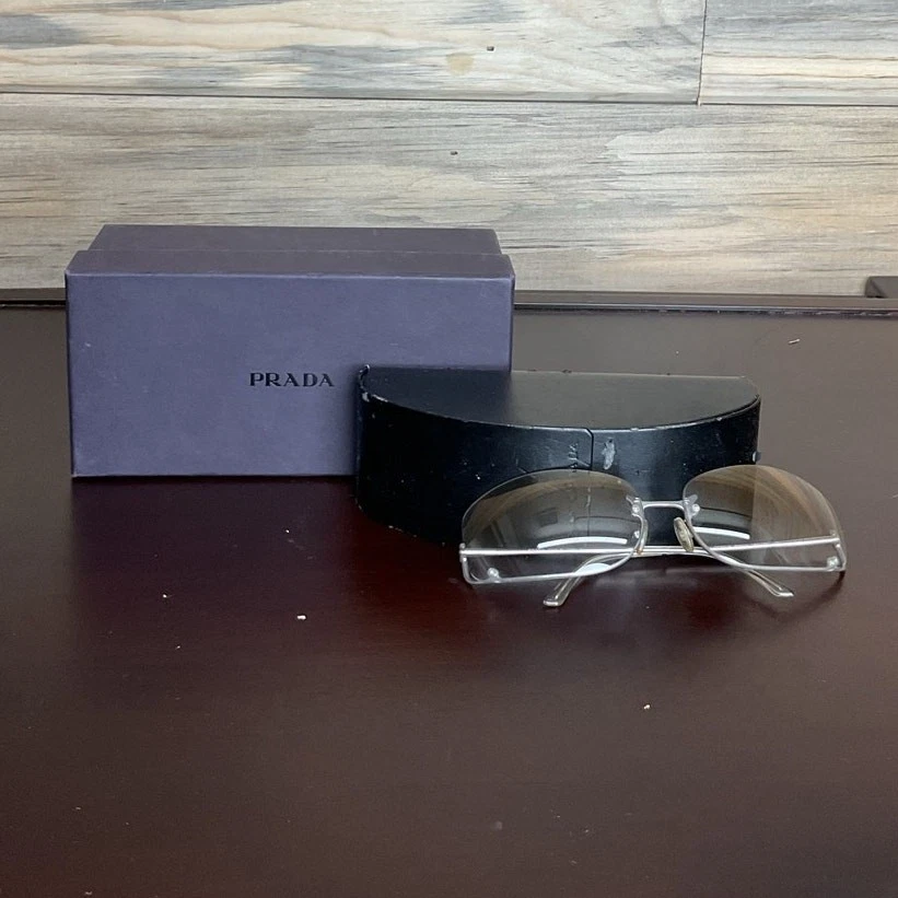 PRADA Rimless Sunglasses for Women for sale | eBay