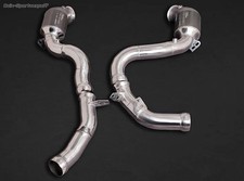 Capristo Edelstahl Frontpipes mit 250-Zeller Sportkats Mercedes GLC63 S AMG X253 Capristo Edelstahl Frontpipes mit 250-Zeller Sportkats Mercedes GLC63 S AMG X253